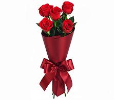 Букет 5 Красных роз Эдлесс Лав в Товарковский