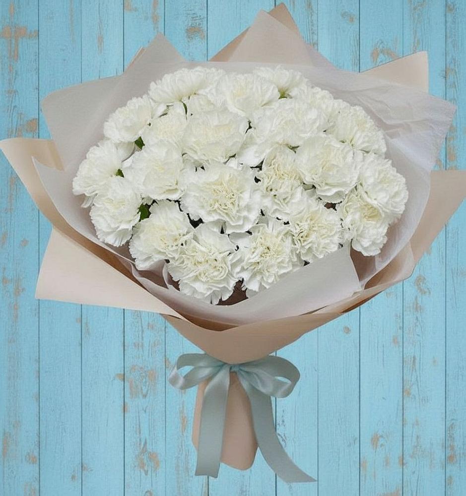 Букет цветов из: Гвоздики в Товарковский