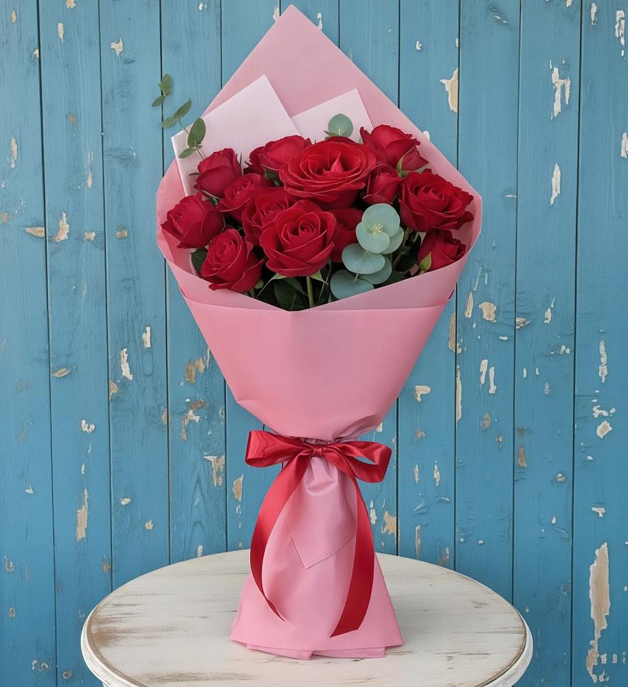 Букет цветов из: Розы в Товарковский