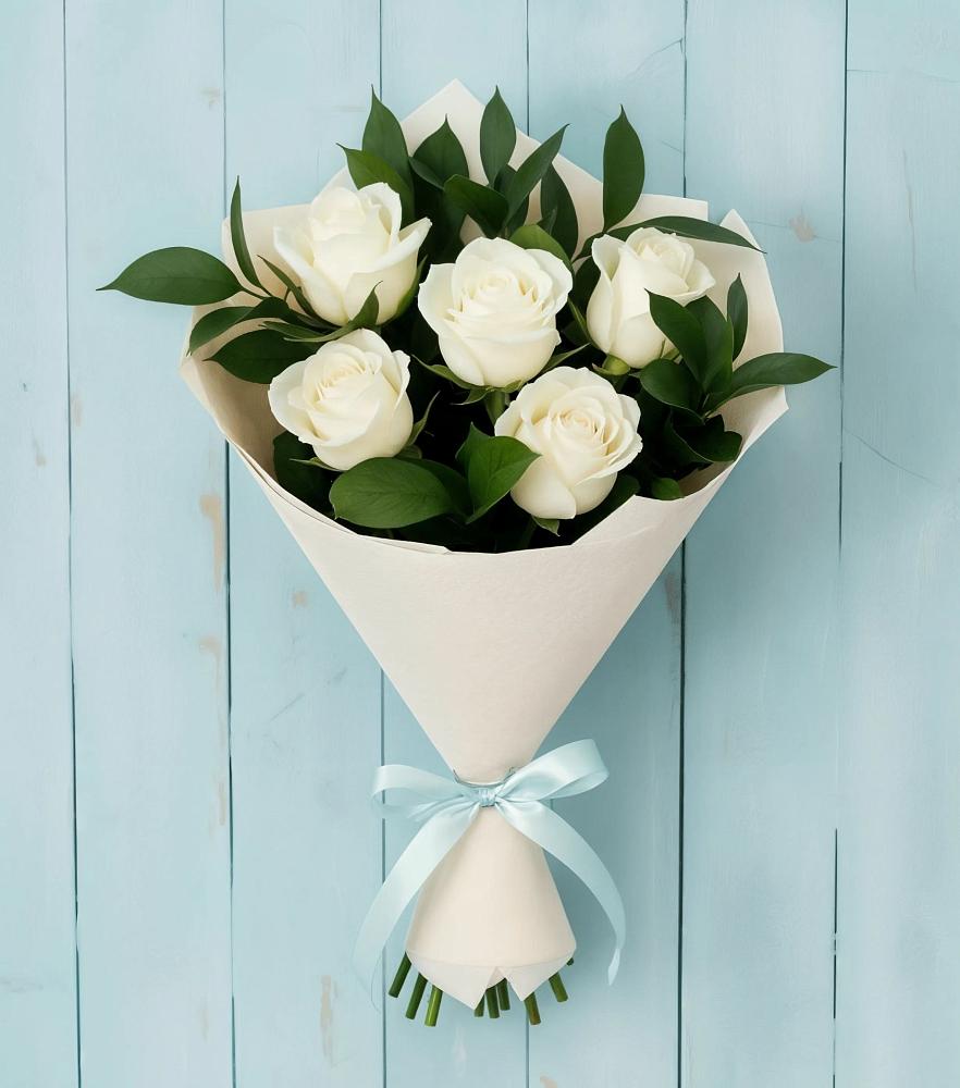 Букет цветов из: Розы в Товарковский