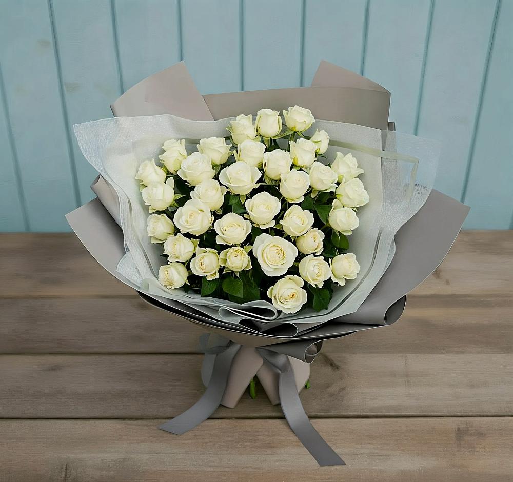 Букет Белоснежная нежность в Товарковский