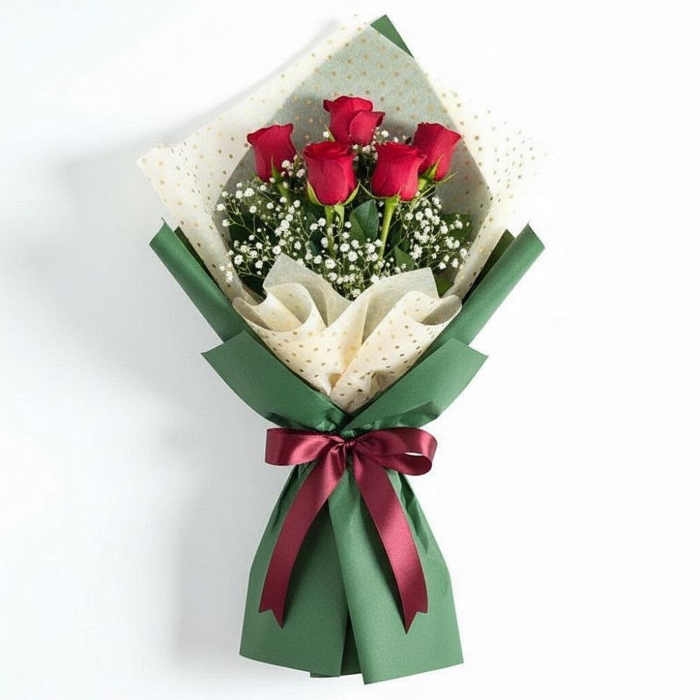 Букет цветов из: Розы в Товарковский