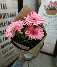 Букет цветов из:  Герберы #REPLACE_PRED# Товарковский