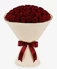 Букет 101 Бордовая роза Блэк Бакарра в Товарковский