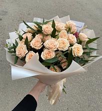 Букет Кремовые розы Латте #REPLACE_PRED# Товарковский