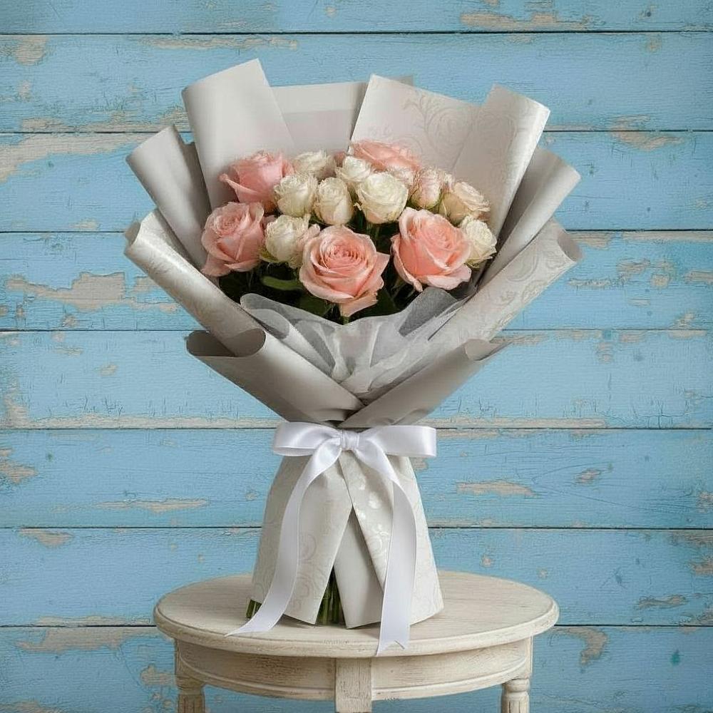 Букет цветов из: Розы в Товарковский