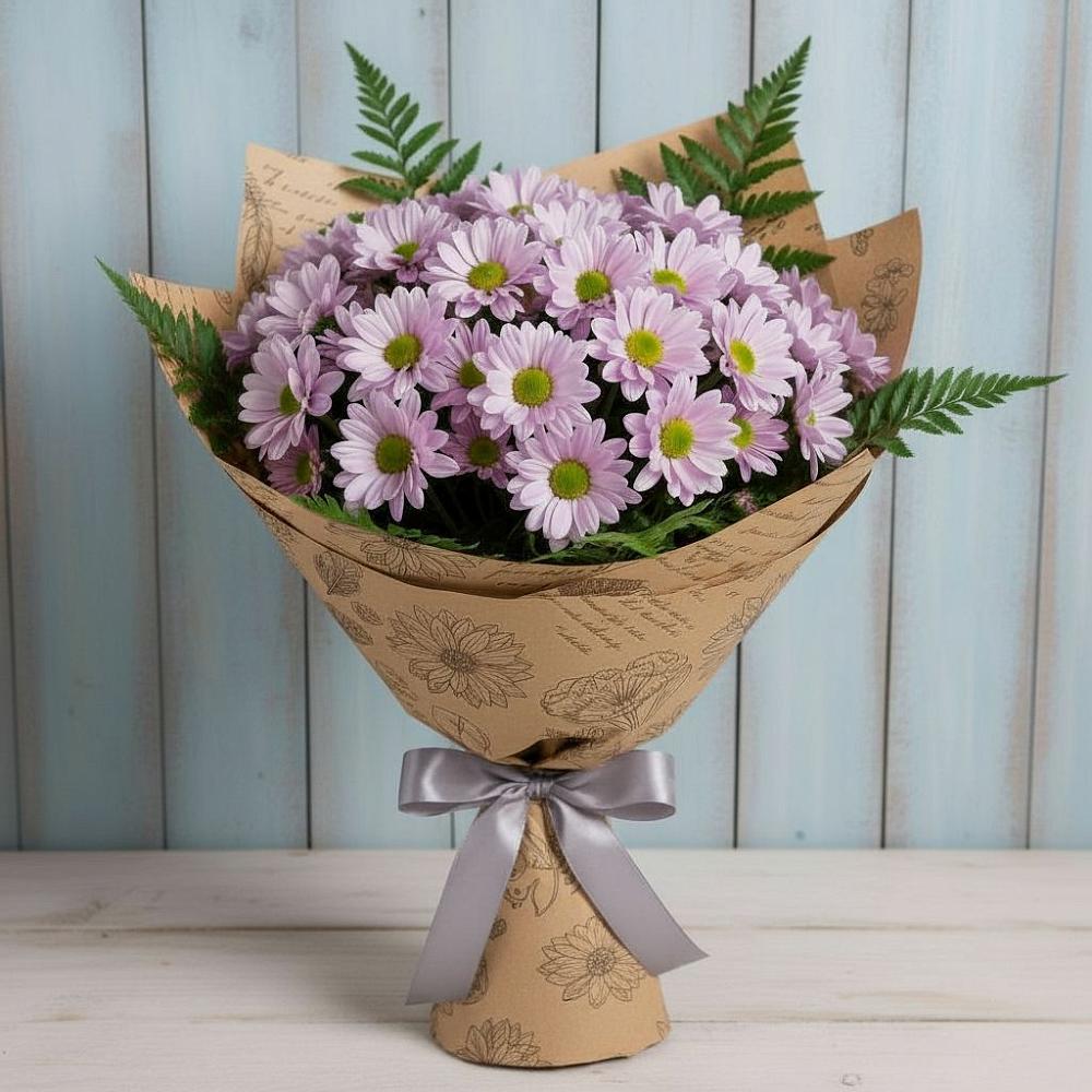 Букет цветов из: Хризантемы в Товарковский