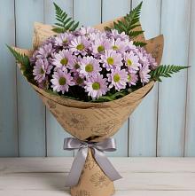 Букет цветов из:  Хризантемы #REPLACE_PRED# Товарковский