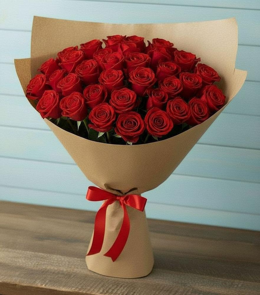 Букет Красные розы Милано в Товарковский