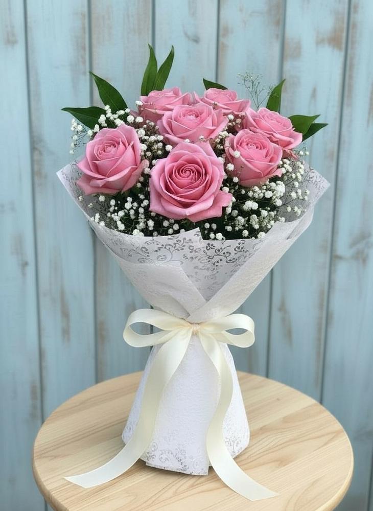 Букет цветов из: Розы в Товарковский