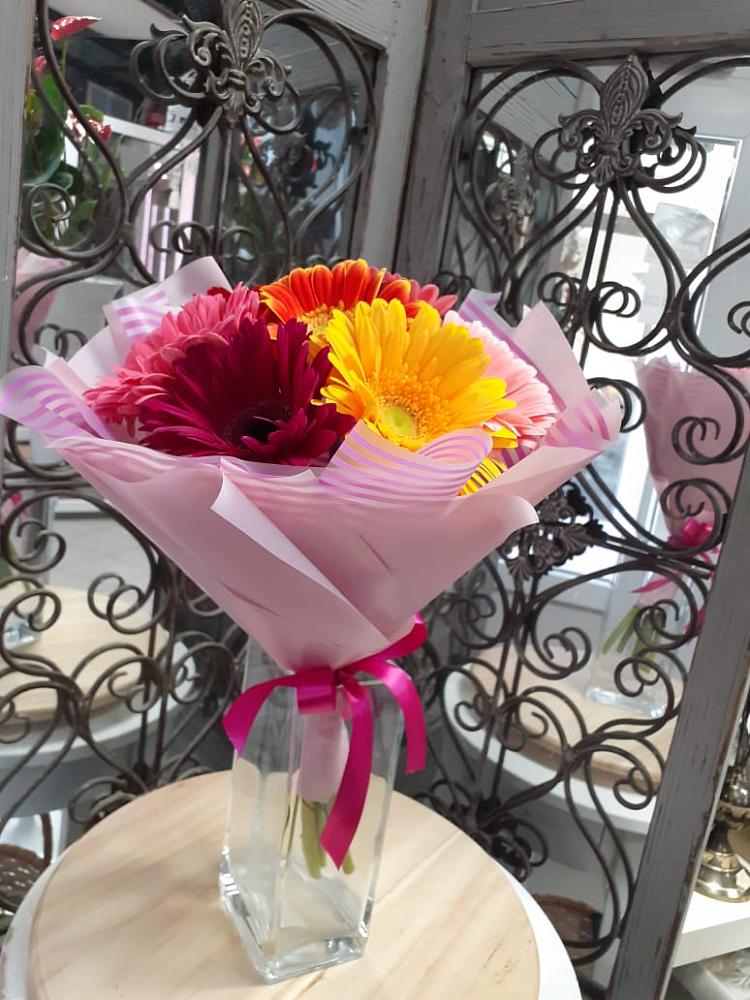 Букет цветов из: Герберы в Товарковский