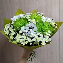 Букет цветов из:  Хризантемы #REPLACE_PRED# Товарковский