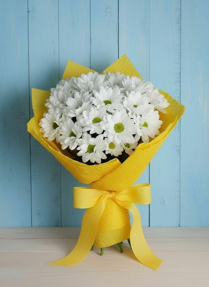 Букет цветов из: Хризантемы в Товарковский