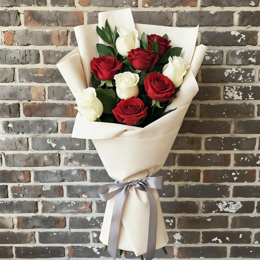 Букет цветов из: Розы в Товарковский