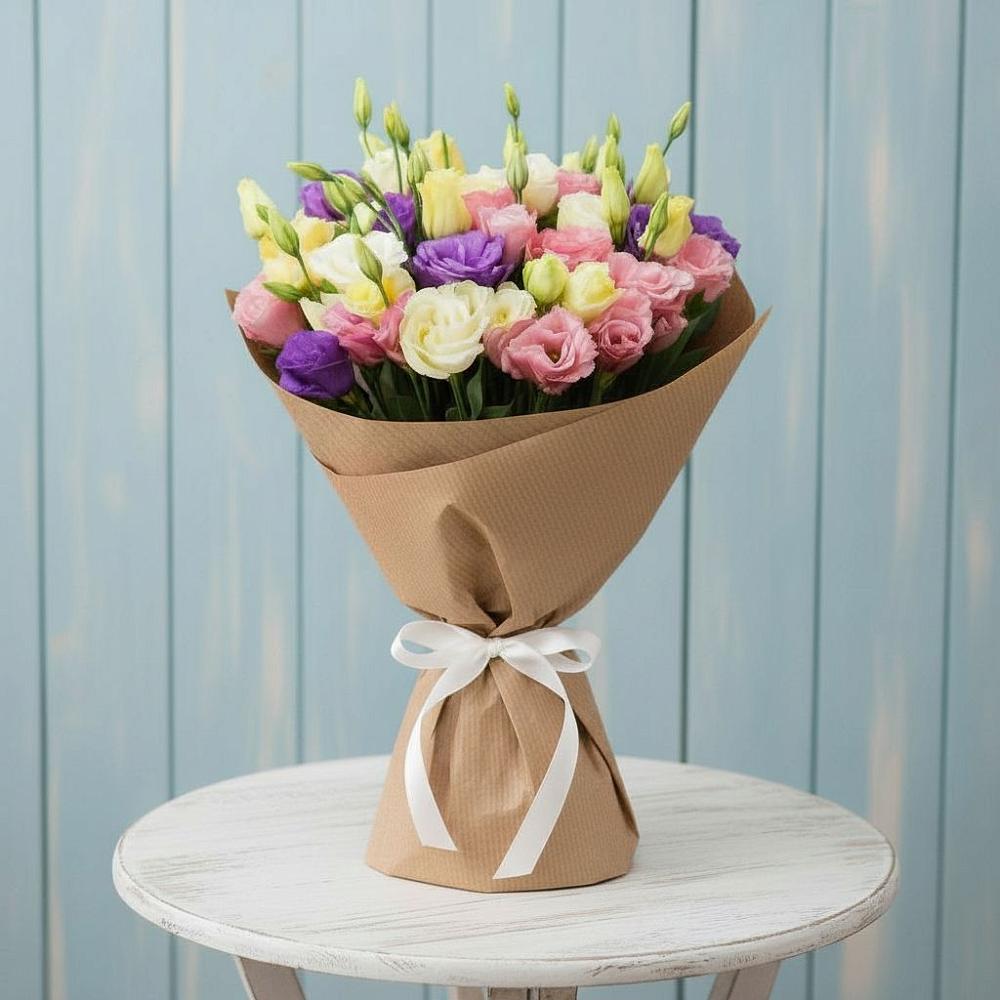 Букет цветов из: Лизиантусы в Товарковский