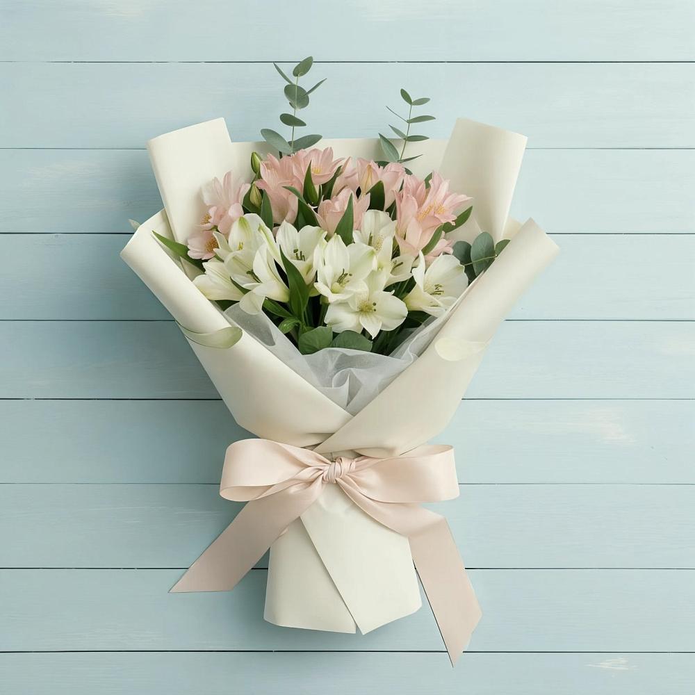 Букет цветов из: Альстромерии в Товарковский