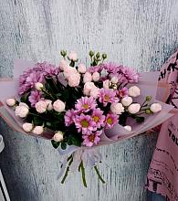 Букет цветов из:  Розы и Хризантемы #REPLACE_PRED# Товарковский