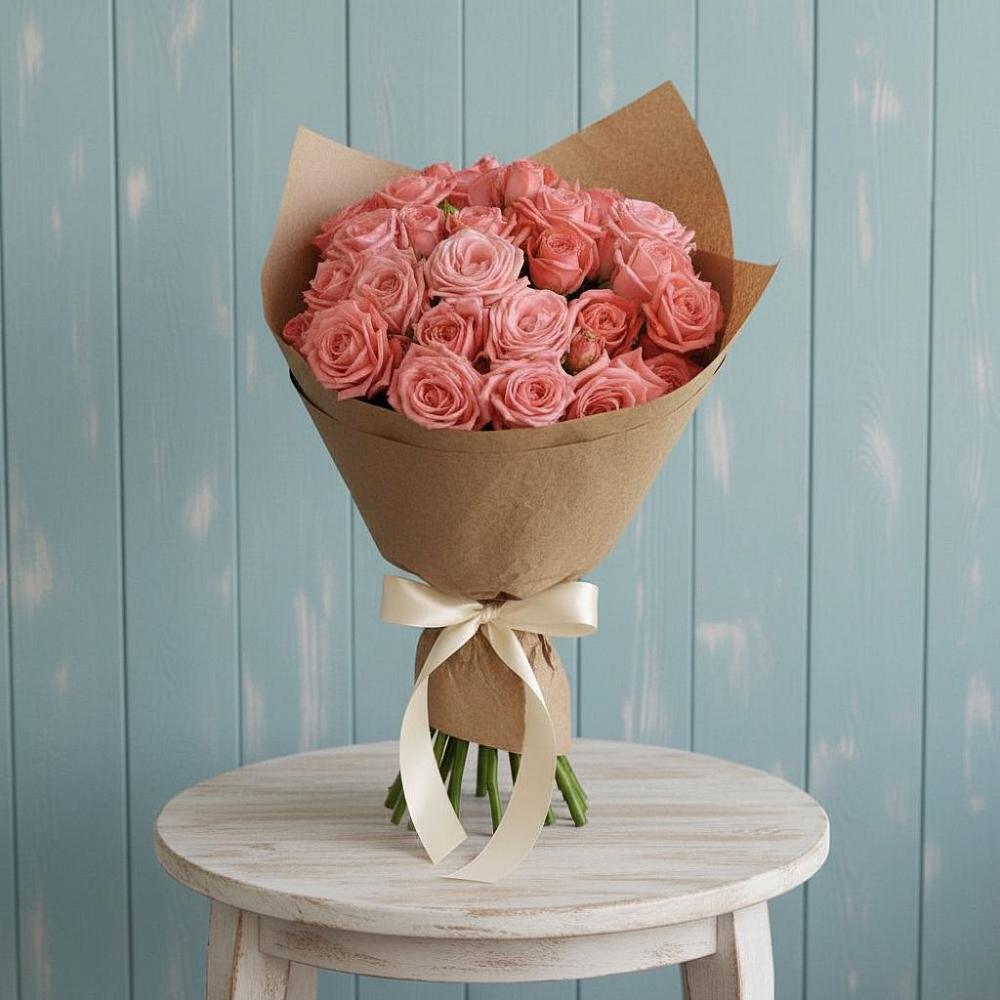 Букет цветов из: Розы в Товарковский