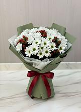 Букет цветов из:  Хризантемы #REPLACE_PRED# Товарковский
