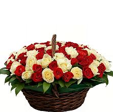 Премиум букет из: Розы #REPLACE_PRED# Товарковский