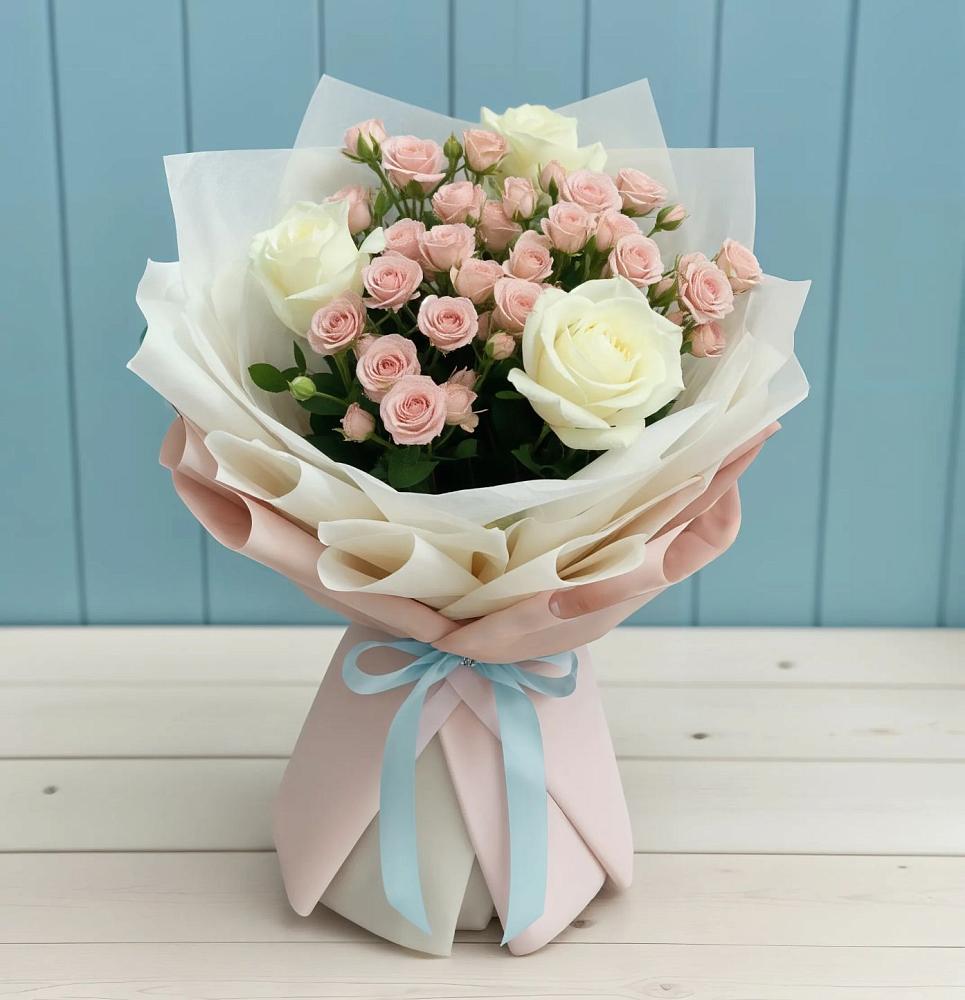 Букет цветов из: Розы в Товарковский