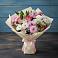 Букет цветов из: Хризантемы, Альстромерии и Розы в Товарковский
